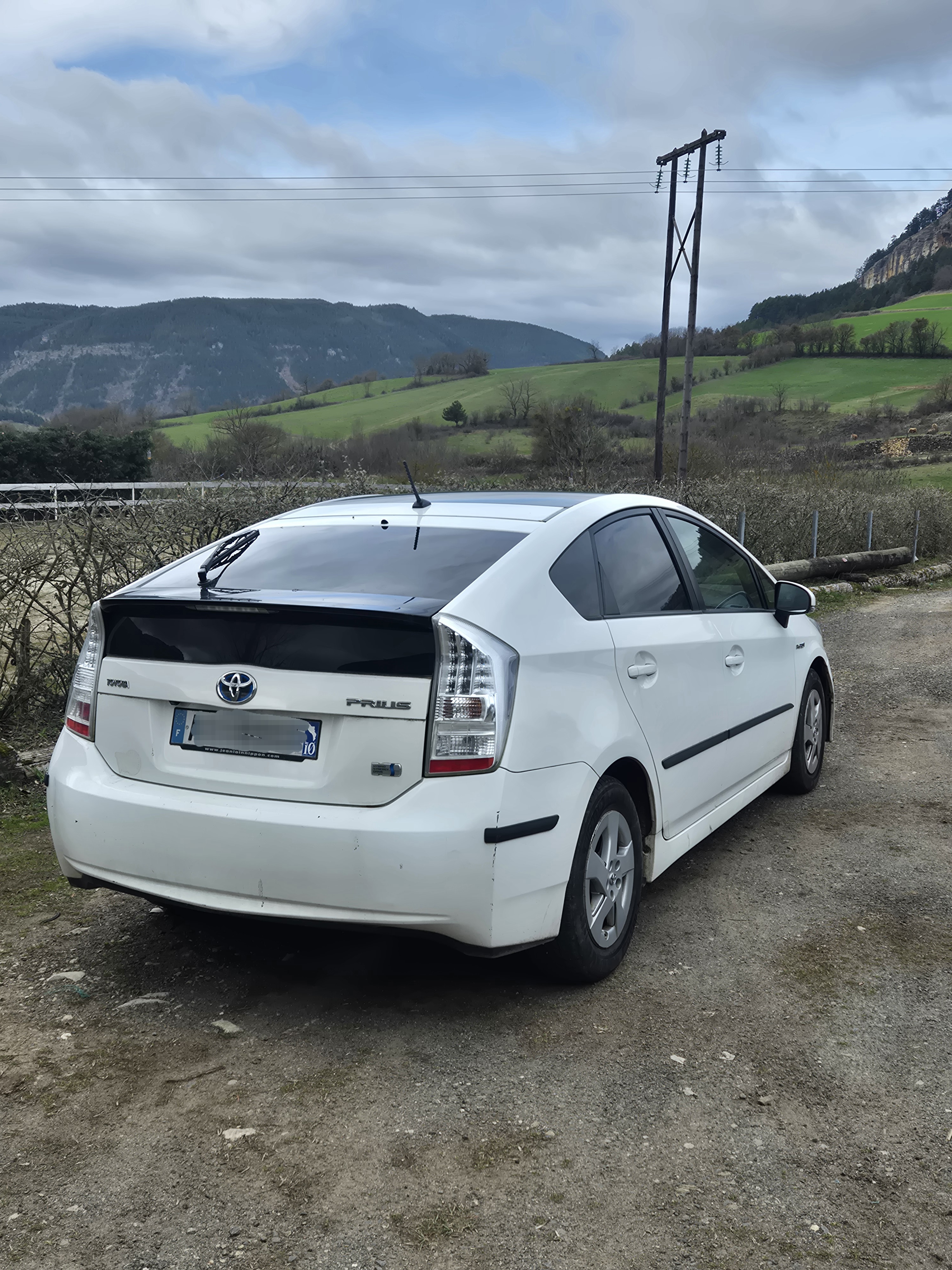 Vue supplémentaire de la Toyota Prius III